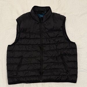 Perry Ellis XXL Black Puffer Vest - NEVER WORN